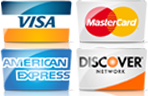 We accept most major credit cards for your AC service in Casper WY.